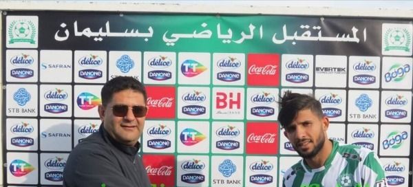 الهادي خلفة مع رئيس مستقل سليمان وليد جلاد