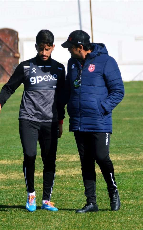 الدريدي في تدريبات اليوم