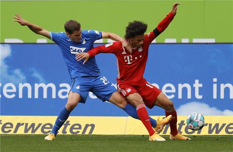 من مباراة سابقة بين بايرن وهوفنهايم