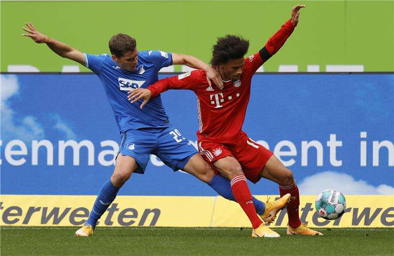 من مباراة سابقة بين بايرن وهوفنهايم