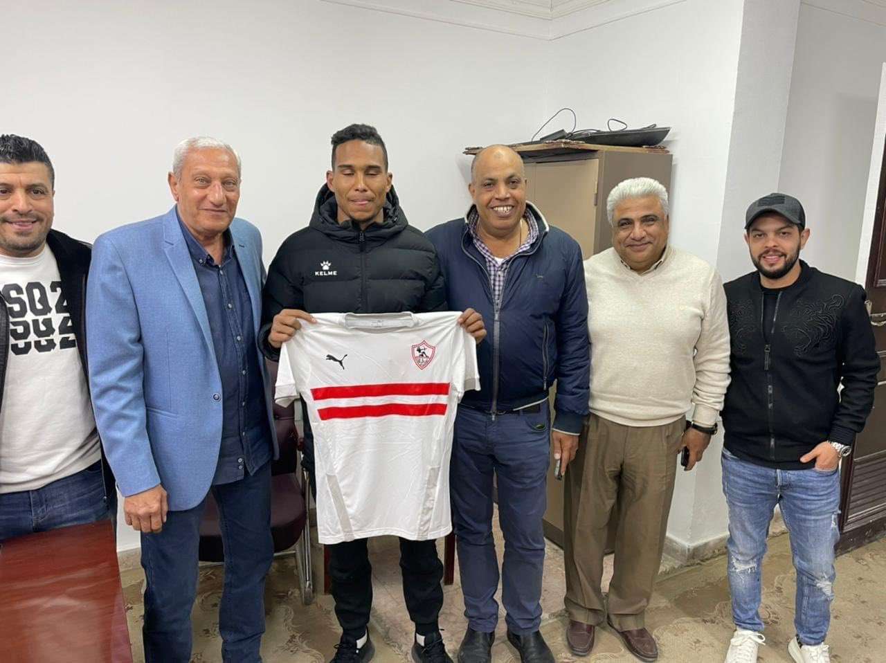الجزيري بعد توقيعه للزمالك