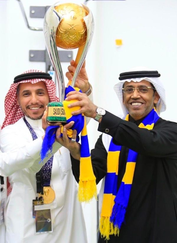 بغلف ورئيس النصر صفوان السويكت