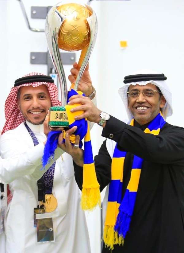 بغلف ورئيس النصر صفوان السويكت