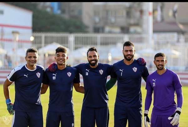 جنش وأبوجبل مع حراس الزمالك (أرشيفية)