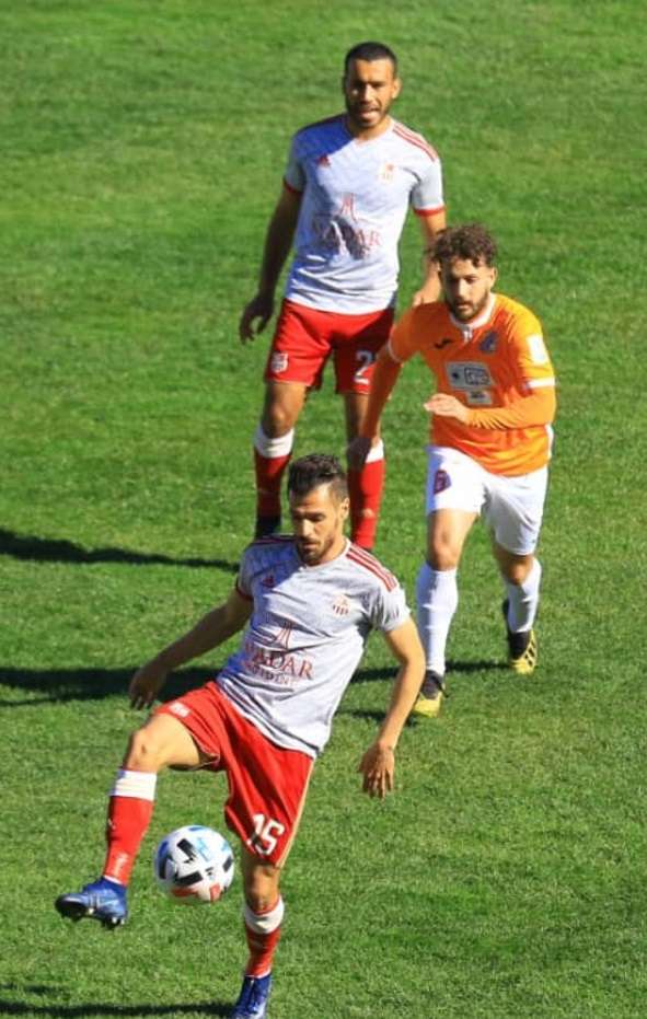 لقطة من المباراة