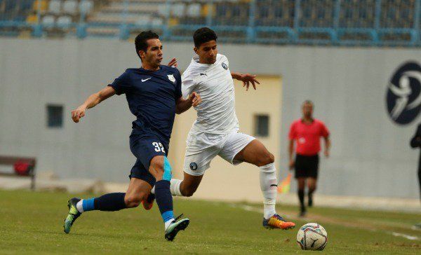 من لقاء إنبي وبيراميدز